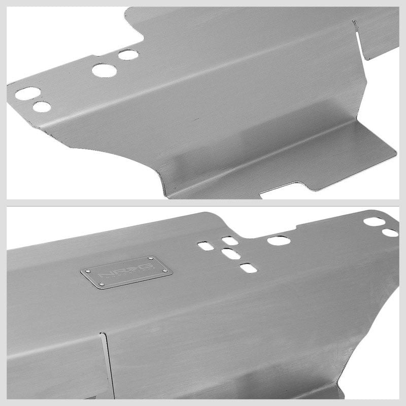 NRG Stainless Steel DVP-1006 Radiator Diversion Panel For 94-01 Acura Integra-Engine Parts & Mounts-BuildFastCar