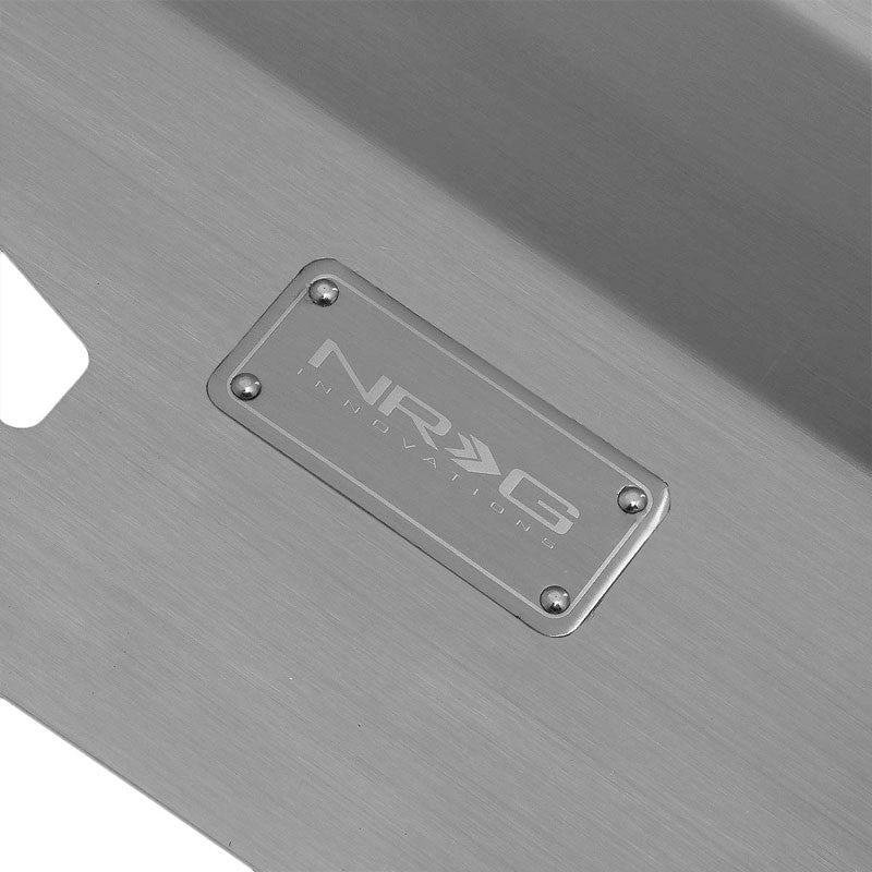NRG Stainless Steel DVP-3001 Radiator Diversion Panel For 89-94 Nissan 240SX-Engine Parts & Mounts-BuildFastCar