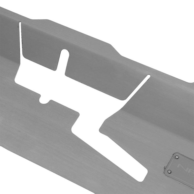 NRG Stainless Steel DVP-3001 Radiator Diversion Panel For 89-94 Nissan 240SX-Engine Parts & Mounts-BuildFastCar