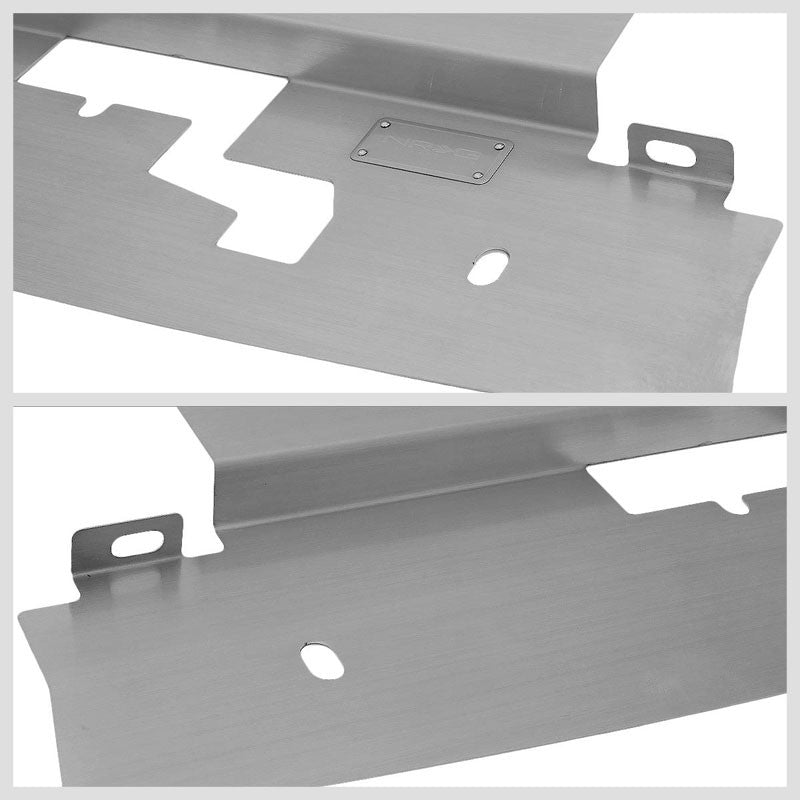 NRG Stainless Steel DVP-3004 Radiator Diversion Panel For 95-96 Nissan 240SX-Engine Parts & Mounts-BuildFastCar