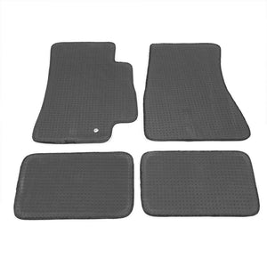 NRG Innovations Logo Front/Rear Floor Mats Carpet Pads For 93-98 Toyota Supra-Pedals & Pads-BuildFastCar