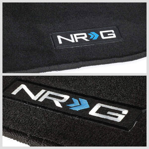 FMR-400NRG NRG Logo Front/Rear Floor Mats Carpet Pads For 04-07 Subaru Impreza-Pedals & Pads-BuildFastCar