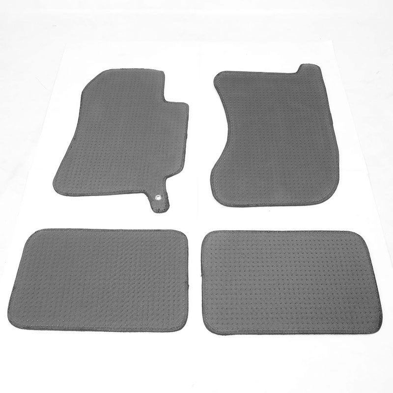 FMR-400NRG NRG Logo Front/Rear Floor Mats Carpet Pads For 04-07 Subaru Impreza-Pedals & Pads-BuildFastCar
