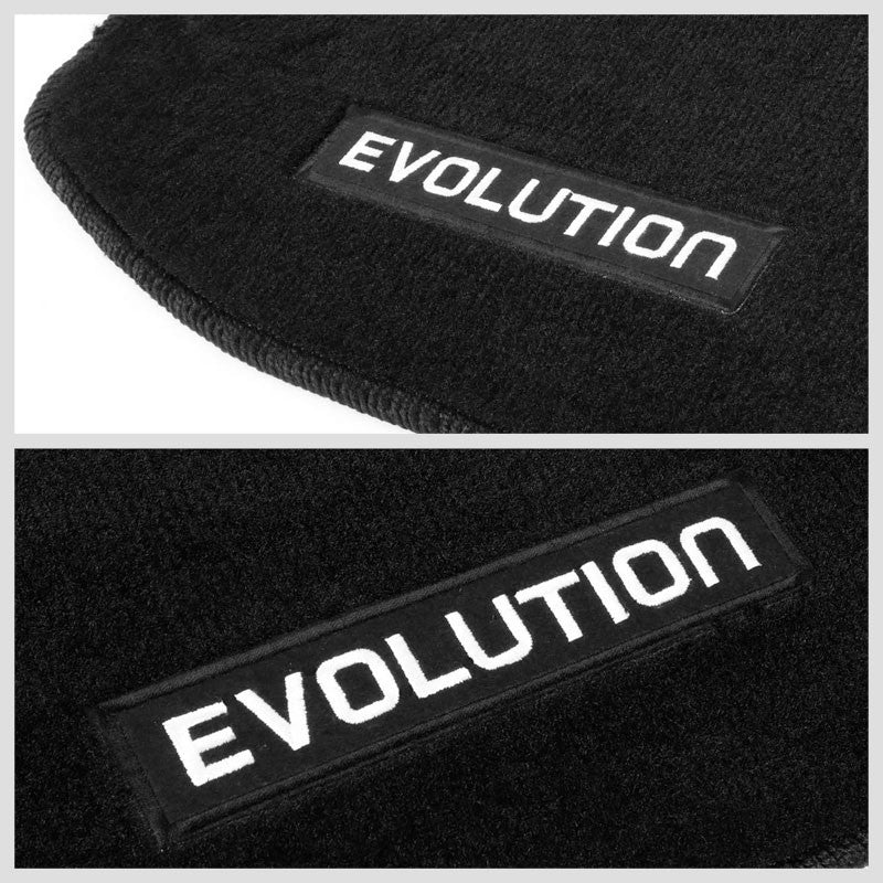 NRG Innovations Front/Rear Floor Mats Carpet Pads For 03-06 Lancer Evolution-Pedals & Pads-BuildFastCar
