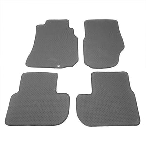 NRG Innovations Infiniti Logo Front/Rear Floor Mats Carpet Pad For 03-07 G35 2DR-Pedals & Pads-BuildFastCar