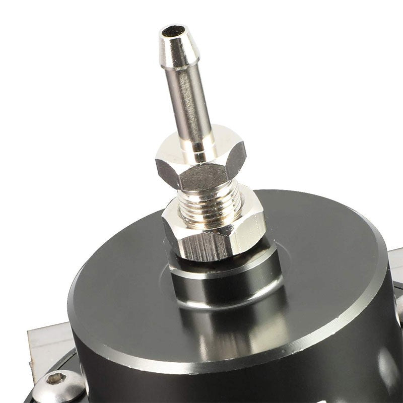NRG Black Chrome FRG-200BC Dual Diaphragm Bypass/Return Fuel Pressure Regulator-Fuel Systems-BuildFastCar-BFC-NRG-FRG-200BC
