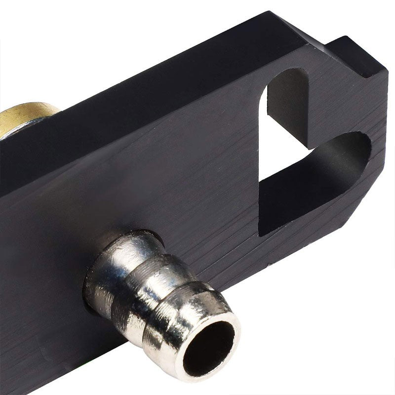 NRG Black FRG-MITC Fuel Pressure Regulator Block Off Plate For 95-99 Eclipse-Fuel Systems-BuildFastCar-BFC-NRG-FRG-MITC