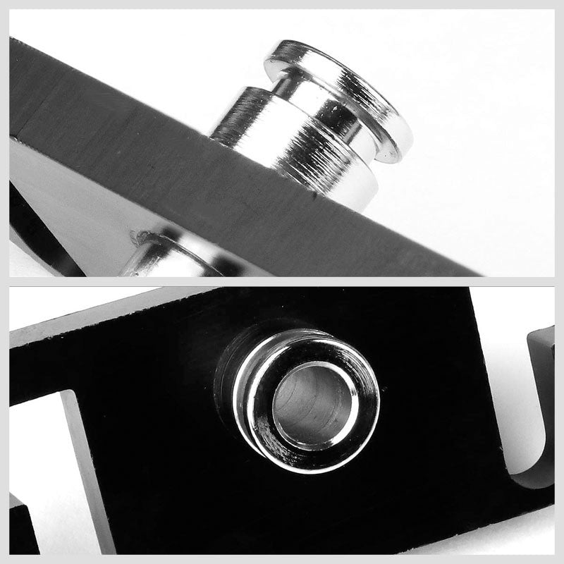 NRG Black FRG-TNMC Fuel Pressure Regulator Block Off Plate For 93-95 Mazda RX-7-Fuel Systems-BuildFastCar-BFC-NRG-FRG-TNMC