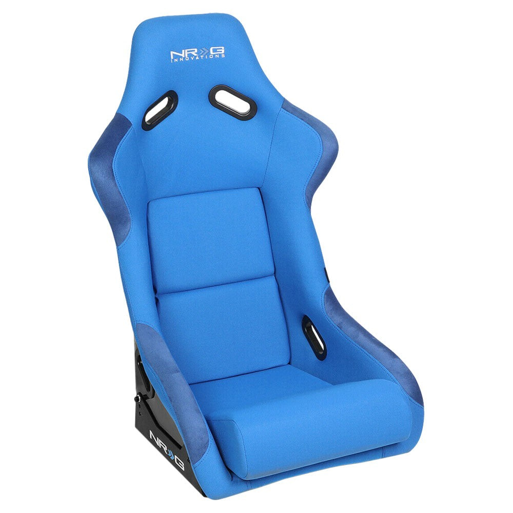 NRG FRP-300BL 300 Sports Sereies with NRG Logo Racing Seat Blue NRG-FRP-300BL