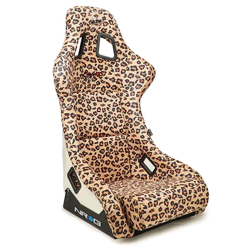 NRG FRP-302-BR-SAVAGE Prisma Fixed Back Bucket  Racing Seat Brown NRG-FRP-302-BR-SAVAGE