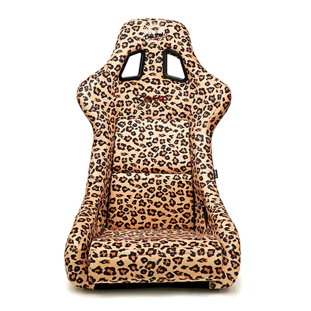 NRG FRP-302-BR-SAVAGE Prisma Fixed Back Bucket  Racing Seat Brown NRG-FRP-302-BR-SAVAGE