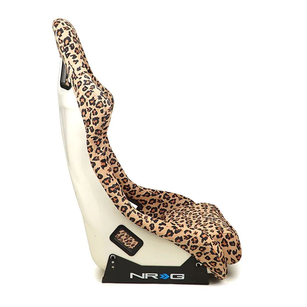 NRG FRP-302-BR-SAVAGE Prisma Fixed Back Bucket  Racing Seat Brown NRG-FRP-302-BR-SAVAGE