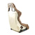 NRG FRP-302-BR-SAVAGE Prisma Fixed Back Bucket  Racing Seat Brown NRG-FRP-302-BR-SAVAGE
