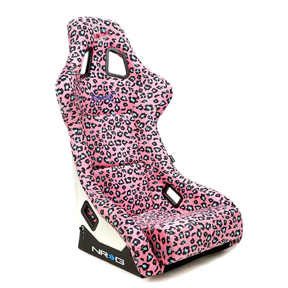 NRG FRP-302-PK-SAVAGE Prisma Fixed Back Bucket  Racing Seat Pink NRG-FRP-302-PK-SAVAGE