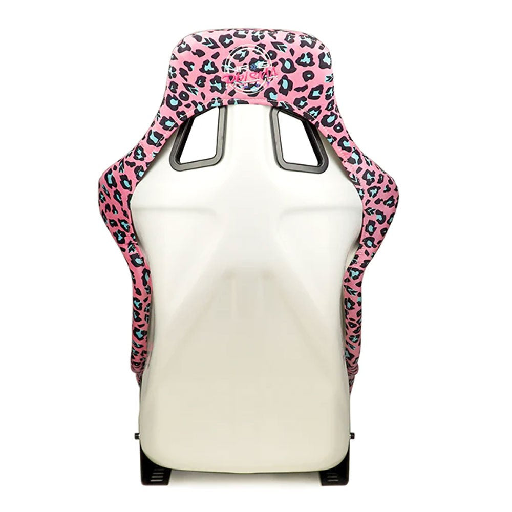 NRG FRP-302-PK-SAVAGE Prisma Fixed Back Bucket  Racing Seat Pink NRG-FRP-302-PK-SAVAGE