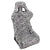 NRG FRP-302-WT-SAVAGE Prisma Fixed Back Bucket  Racing Seat White NRG-FRP-302-WT-SAVAGE