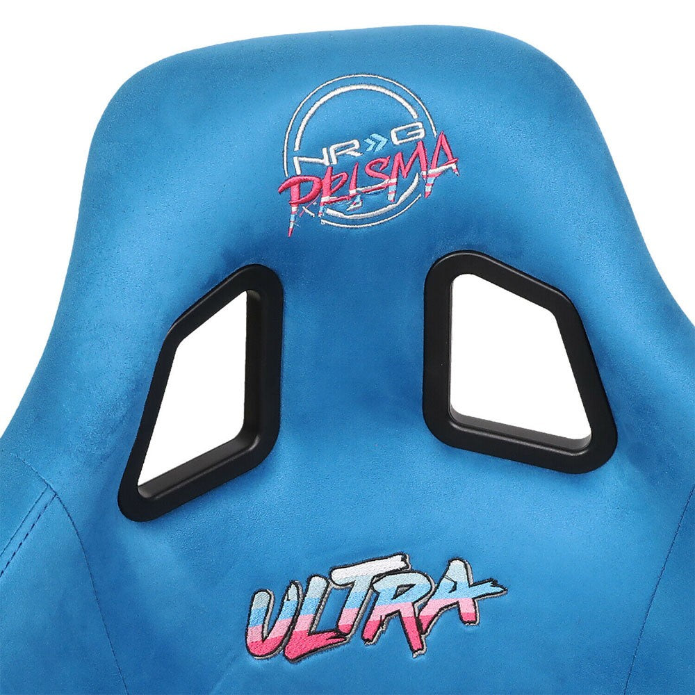 NRG FRP-302BL-ULTRA Prisma Ultra Bucket (Large) Ultra NRG Logo Racing Seat Blue