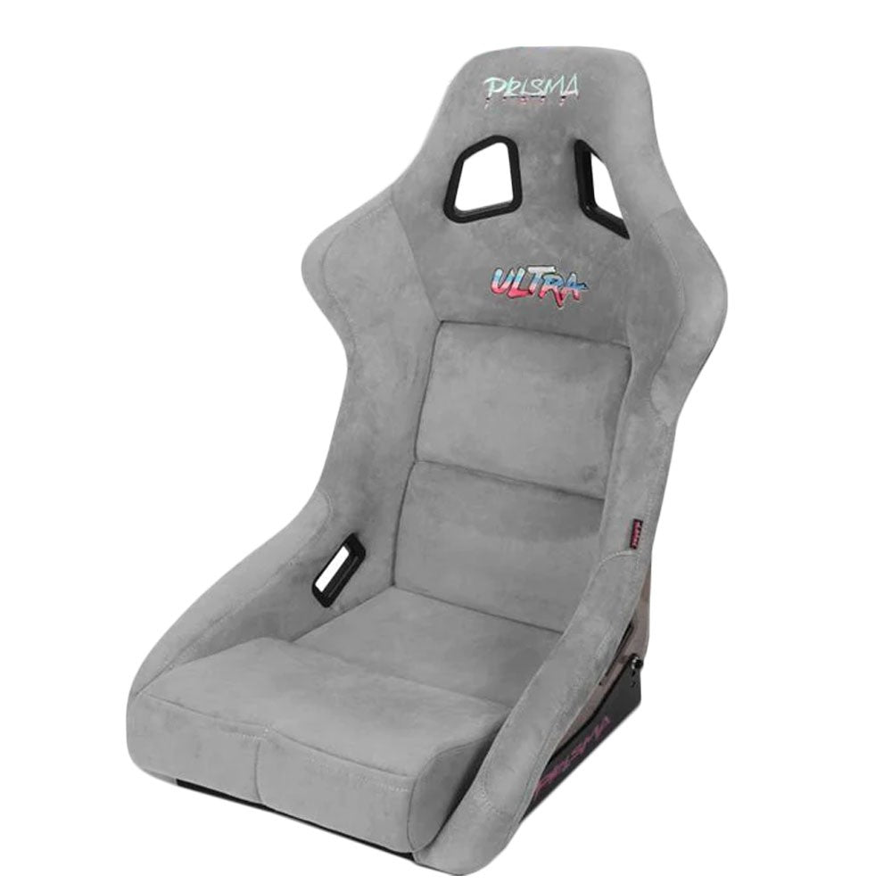 NRG FRP-302GY-ULTRA Prisma "Ultra" Fixed Back Bucket  Racing Seat Grey NRG-FRP-302GY-ULTRA