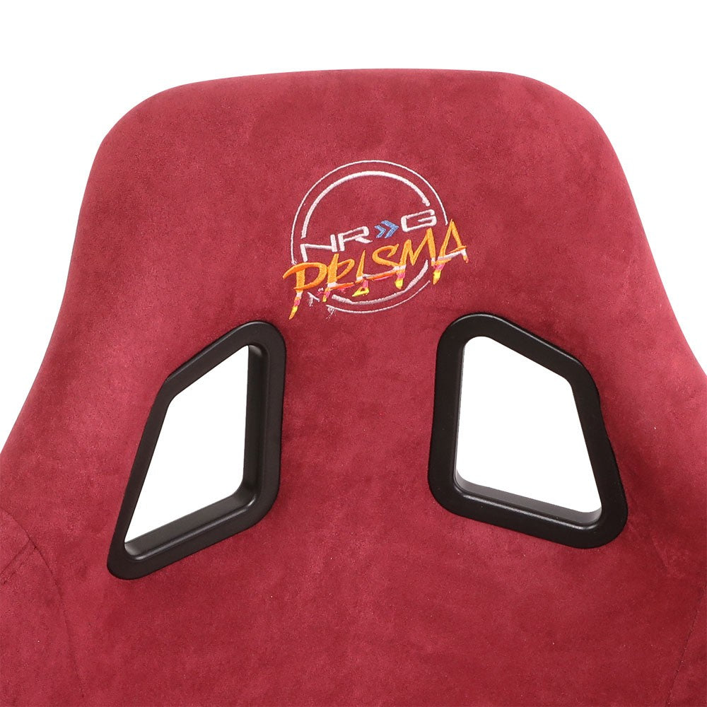NRG FRP-302MAR-PRISMA Bucket (Large) NRG Prisma Logo Racing Seat Maroon