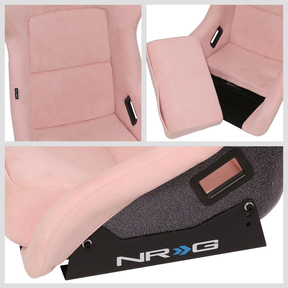 NRG FRP-302PK-PRISMA Bucket (Large) NRG Prisma Logo Racing Seat Pink