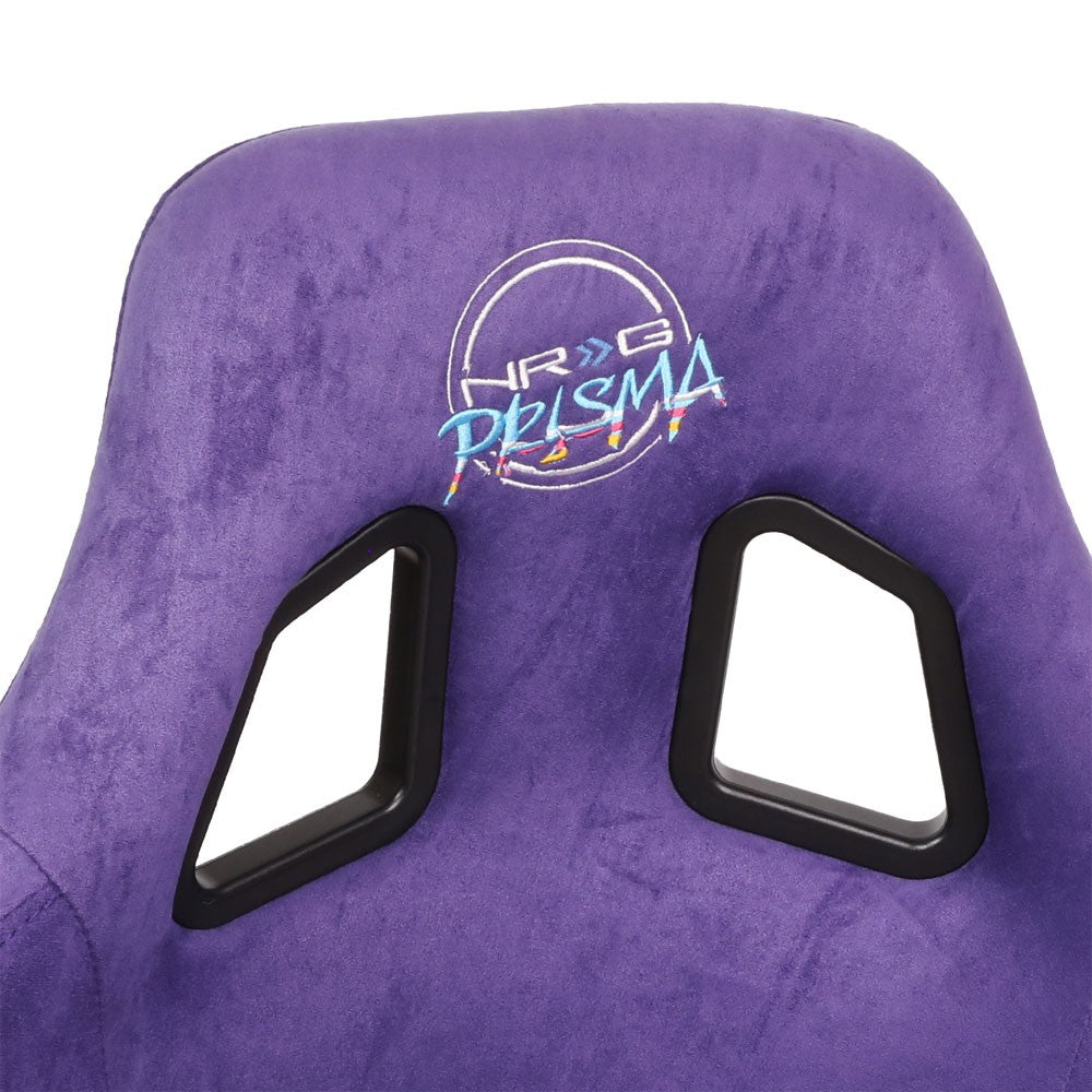 NRG FRP-302PP-PRISMA Bucket (Large) NRG Prisma Logo Racing Seat Purple