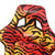NRG FRP-302TIGRE-SAVAGE Prisma Fixed Back Bucket  Racing Seat Orange NRG-FRP-302-TIGRE-SAVAGE