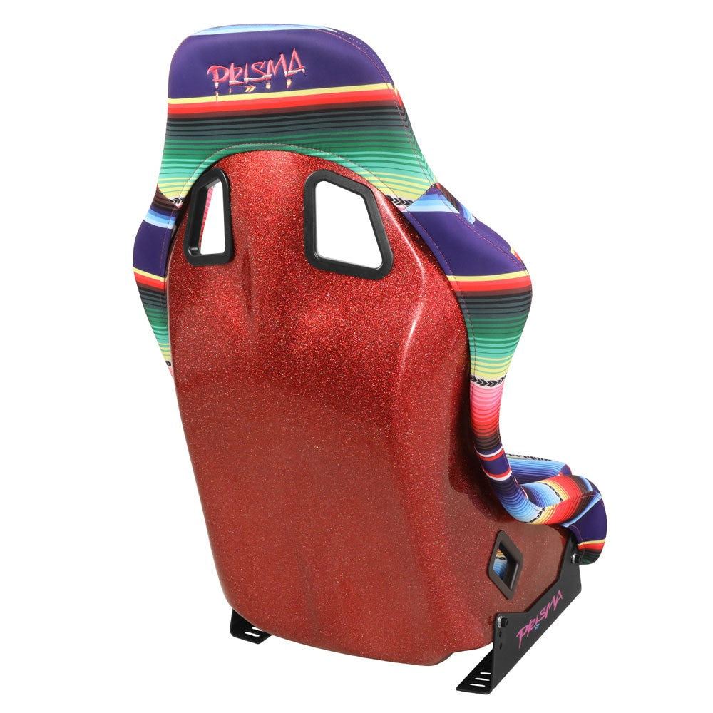 NRG FRP-303-MEXICALI PRISMA Fixed Bucket Racing Seat Mexicali Serape NRG-FRP-303-MEXICALI