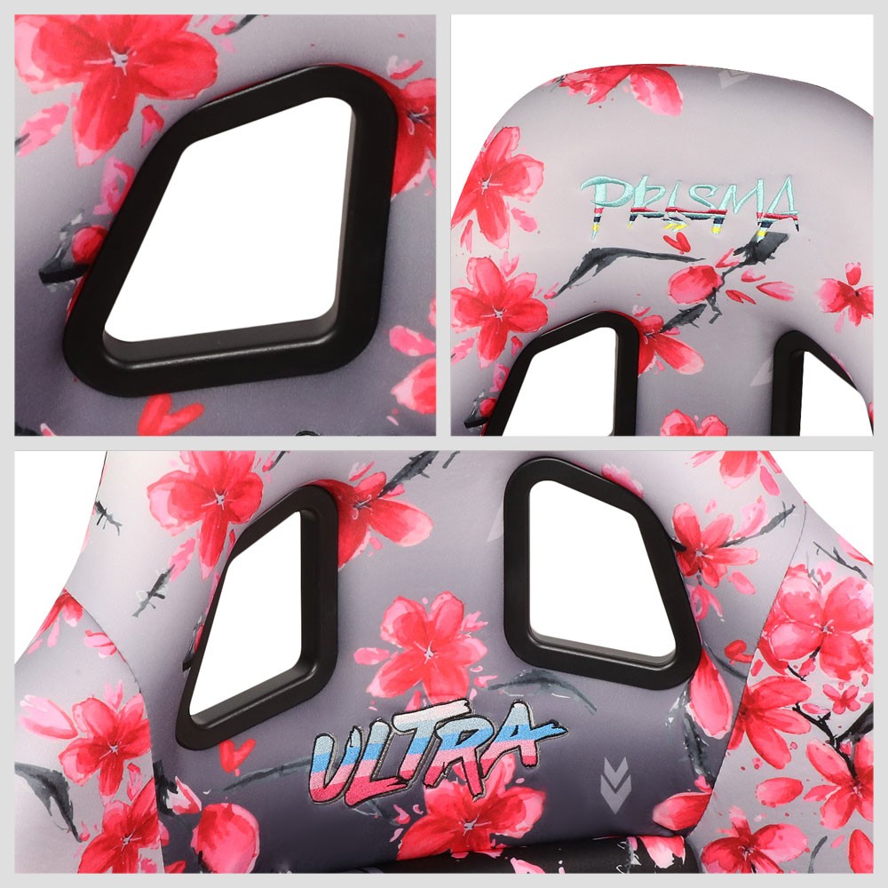 NRG FRP-303-SAKURA PRISMA Fixed Bucket Racing Seat Ombre Sakura NRG-FRP-303-SAKURA