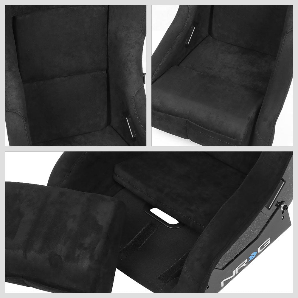 NRG FRP-303BK-PRISMA Bucket (Medium) NRG Prisma Logo Racing Seat Black