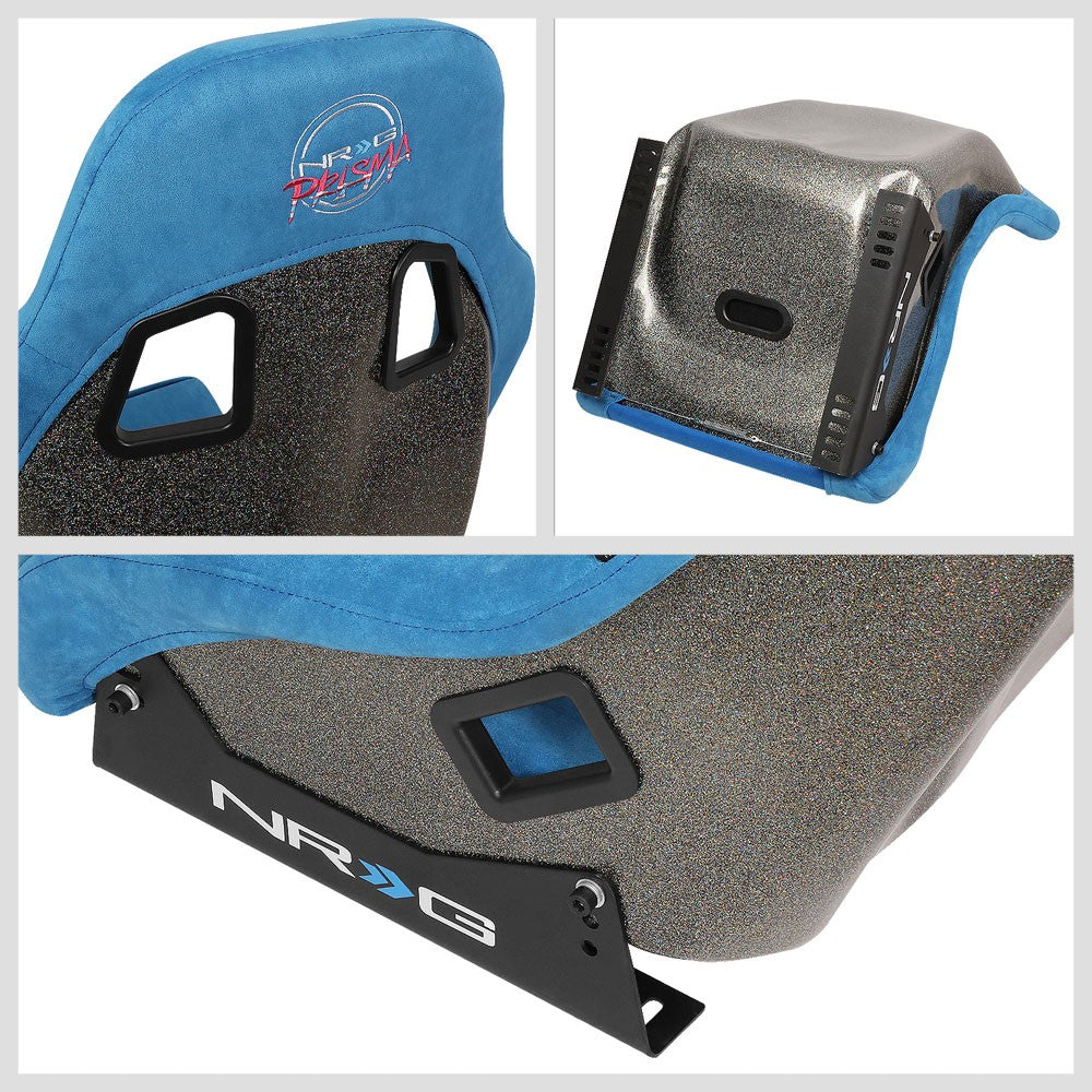 NRG FRP-303BL-ULTRA PRISMA Fixed Bucket Racing Seat Blue NRG-FRP-303BL-ULTRA