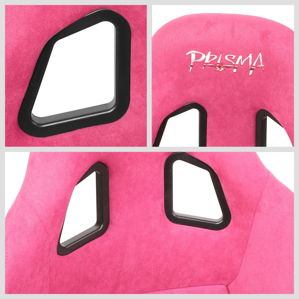 NRG FRP-303FH-PRISMA PRISMA Fixed Bucket Racing Seat Fushia NRG-FRP-303FH-PRISMA