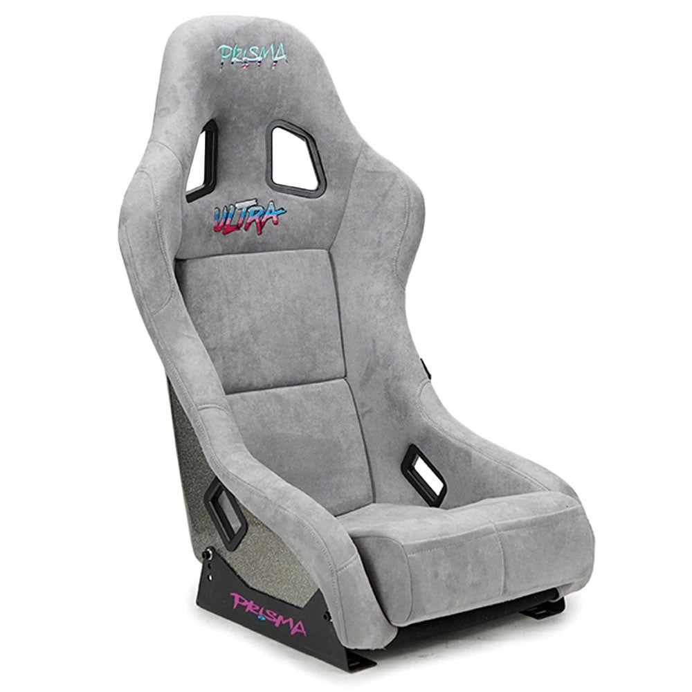 NRG FRP-303GY-ULTRA PRISMA Fixed Bucket Racing Seat Grey NRG-FRP-303GY-ULTRA