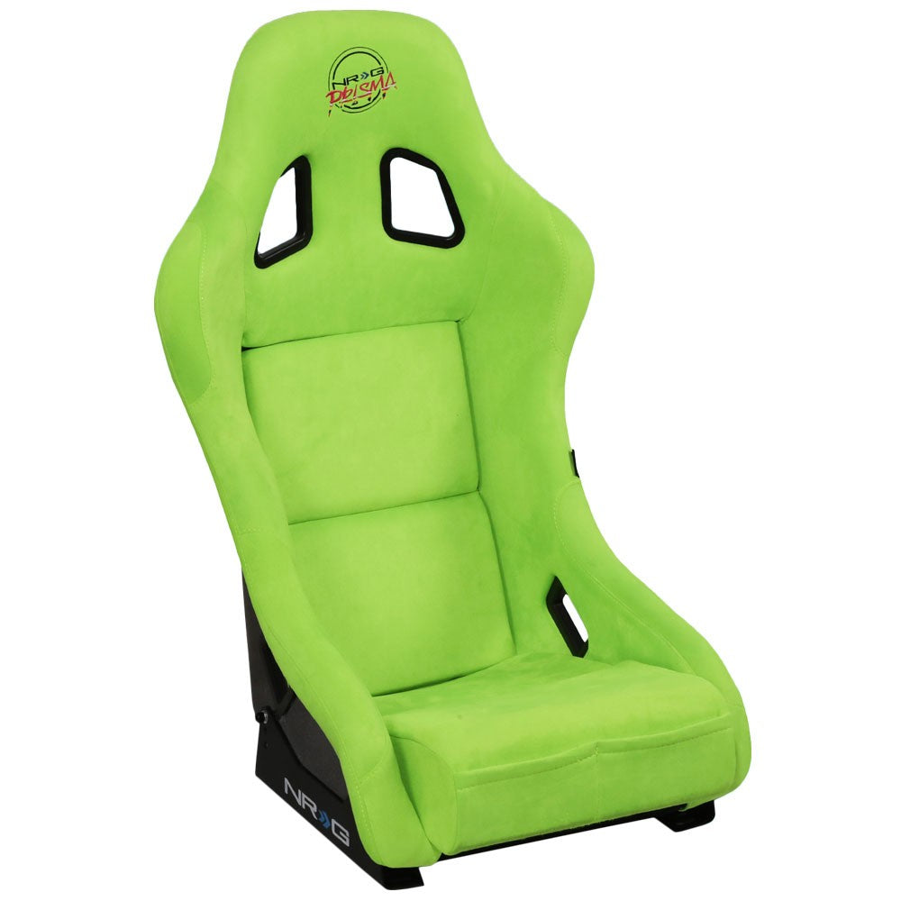 NRG FRP-303NG-PRISMA Bucket NRG Prisma Logo Racing Seat Neon Green NRG-FRP-303NG-PRISMA