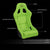 NRG FRP-303NG-PRISMA Bucket (Medium) NRG Prisma Logo Racing Seat Neon Green