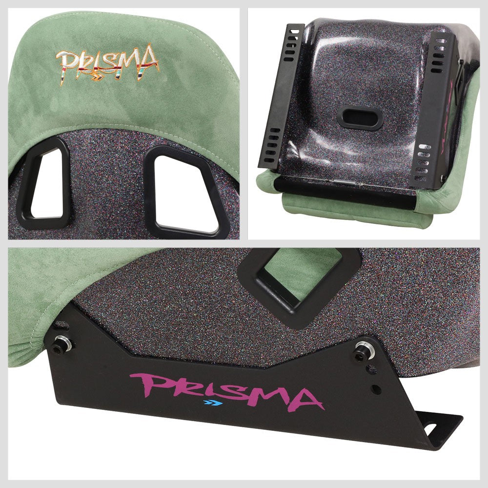 NRG FRP-303OL-PRISMA PRISMA Fixed Bucket Racing Seat Olive NRG-FRP-303OL-PRISMA