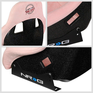 NRG FRP-303PK-PRISMA Bucket (Medium) NRG Prisma Logo Racing Seat Pink