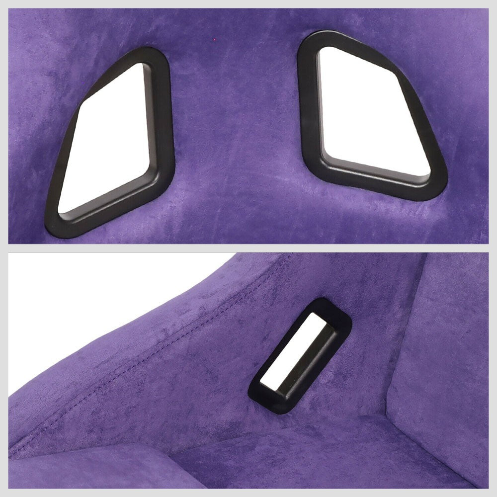 NRG FRP-303PP-PRISMA Bucket (Medium) NRG Prisma Logo Racing Seat Purple