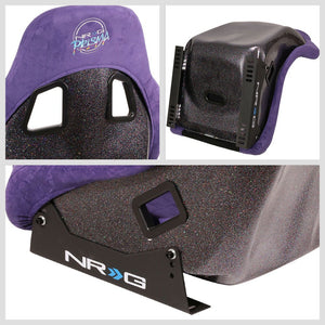 NRG FRP-303PP-PRISMA Bucket (Medium) NRG Prisma Logo Racing Seat Purple