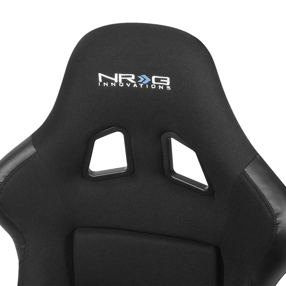 NRG FRP-311 Medium Fixed Bucket Racing Seat Black NRG-FRP-311