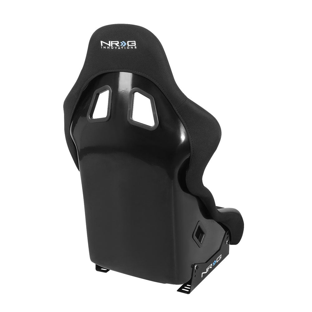 NRG FRP-311 Medium Fixed Bucket Racing Seat Black NRG-FRP-311
