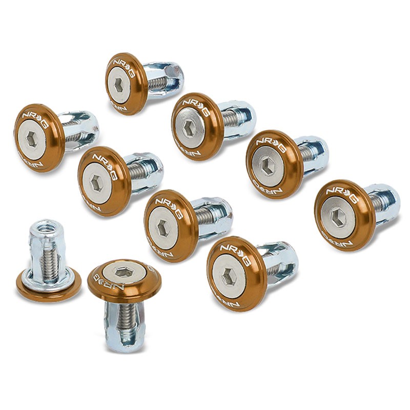 NRG Innovations FW-100RG 10PCs 20MM Wide Fender Washer NRG-FW-100RG