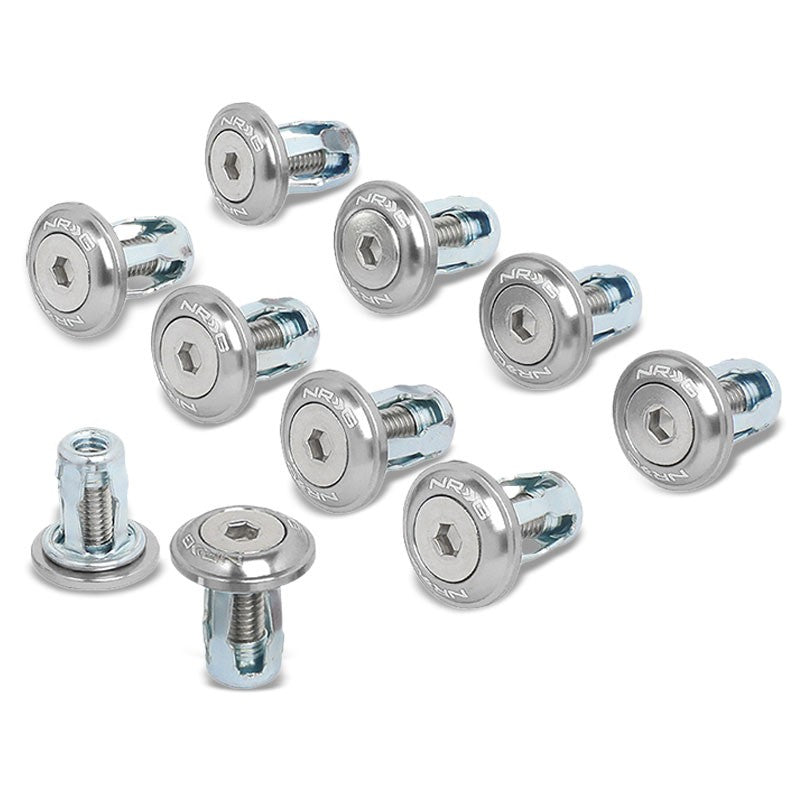 NRG Innovations FW-100SL 10PCs 20MM Wide Fender Washer NRG-FW-100SL