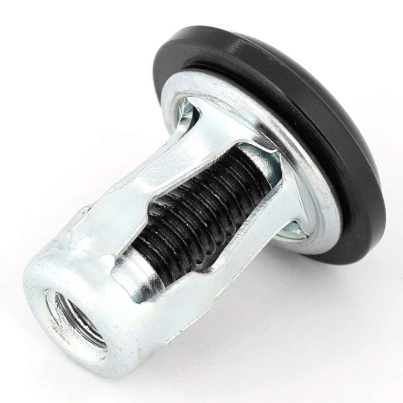 NRG 10PC Rivets for Plastic 20MM Bumper Trunk Lids Fender Washer Kit Black/Bolt-Washer-BuildFastCar