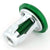 NRG 10PC Rivets for Plastic 20MM Bumper Trunk Lids Fender Washer Kit Green/Bolt-Washer-BuildFastCar