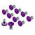 NRG 10PC Rivets for Plastic 20MM Bumper Trunk Lids Fender Washer Kit Purple/Bolt-Washer-BuildFastCar