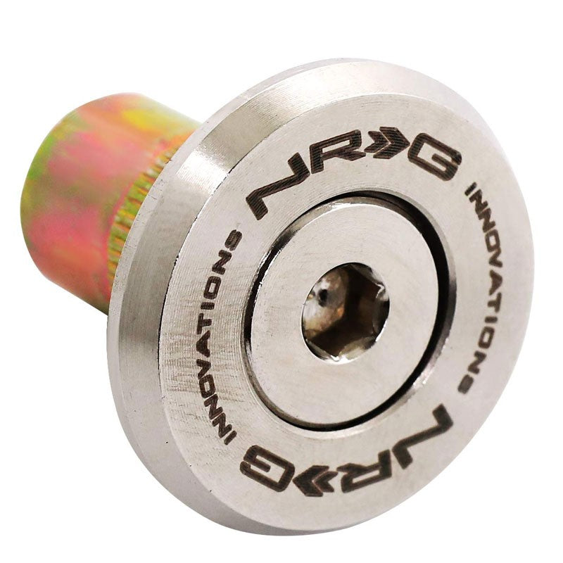 NRG 8PC Rivets for Metal Bumper Trunk Fender Washer Stainless Steel/Silver Bolt-Washer-BuildFastCar