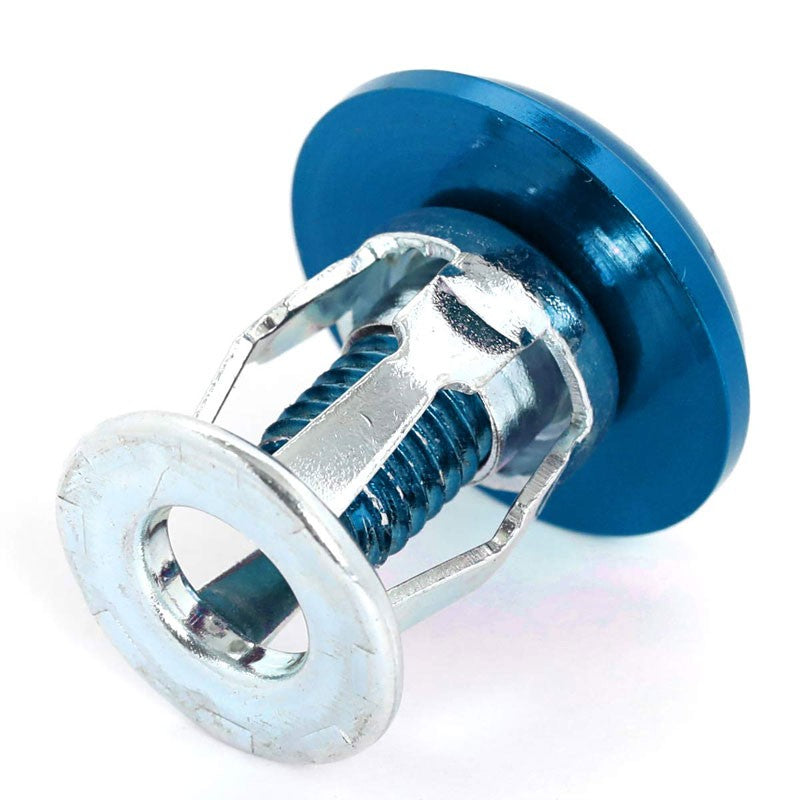 NRG 8PC Rivets for Plastic 20MM Bumper Trunk Lids Fender Washer Kit Blue/Bolt-Washer-BuildFastCar