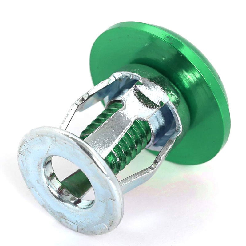 NRG 8PC Rivets for Plastic 20MM Bumper Trunk Lids Fender Washer Kit Green/Bolt-Washer-BuildFastCar