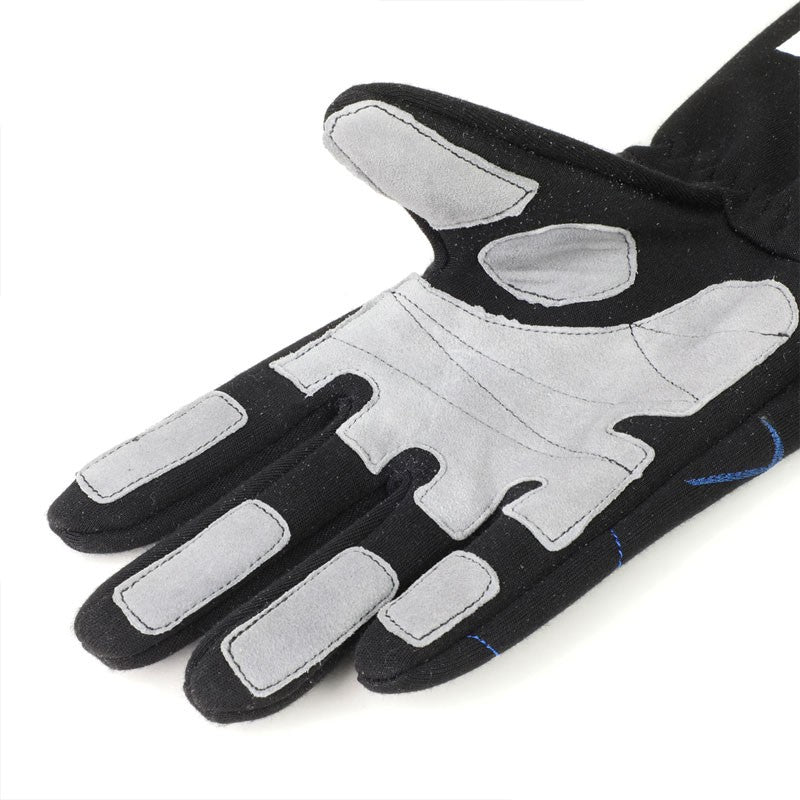 NRG GS-500BK-L Large Size Race Double Layer Full Finger Gloves SFI-Safety Equipment-BuildFastCar