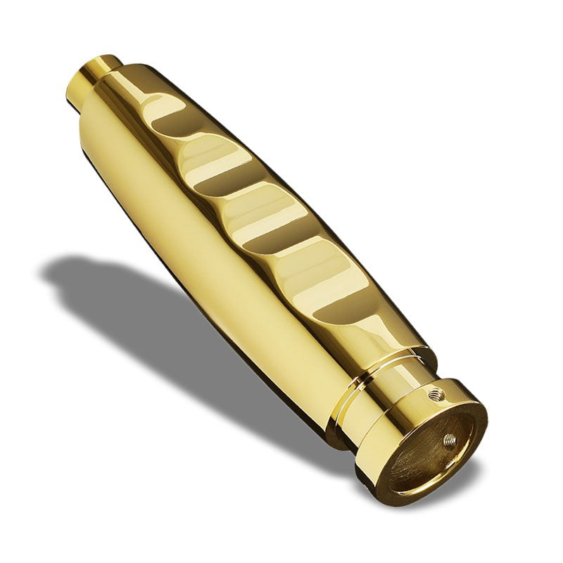 NRG HK-700CG Round AC 4.875" Length Chrome Gold Emergency Hand Brake Handle Grip-Shifter Components-BuildFastCar